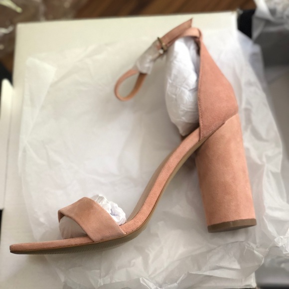 NIB Jcrew Suede Block Heel Sandal - Picture 5 of 10